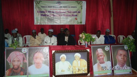 prayer sessions for arbaeen martyrs in kano